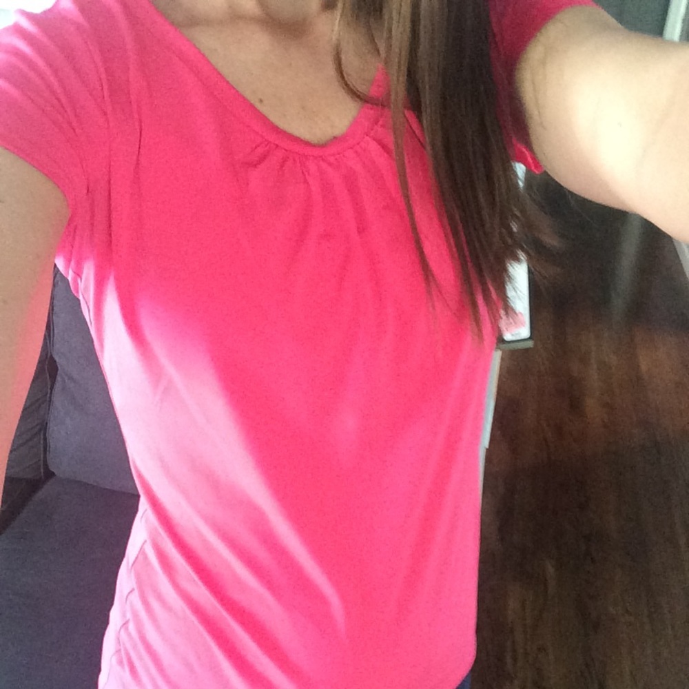 NWOT WORTHINGTON Pink Short Sleeve Top | S
